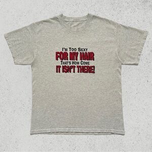 Vintage 1990s Novelty Funny Saying Graphic T Shirt